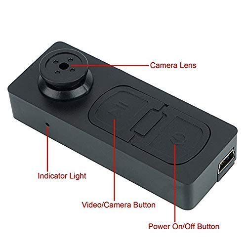 New Button Mini Portable Video Camera Video Audio Recorder